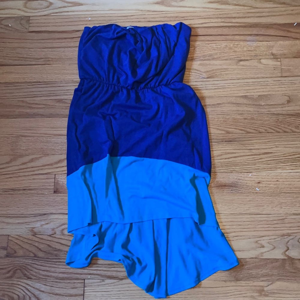 DECREE STRAPLESS DRESS